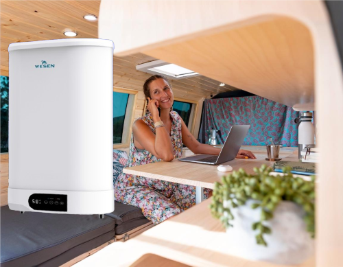 Wesen Elektrische boiler 30 liter: Perfect voor Anja’s vakantiewoning in de natuur